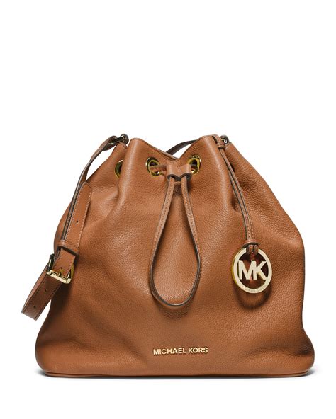 jules drawstring michael kors bag|Michael Kors studded leather handbags.